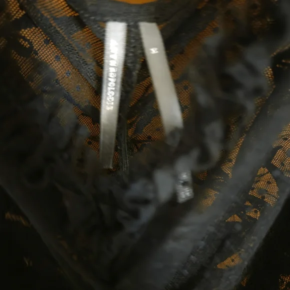 By Anthropologie Sleeveless Ruched Mesh Mini Dress NWOT - Picture 7 of 8